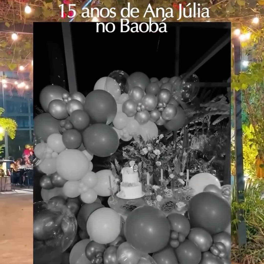 15 anos de Ana Júlia no Baobá.