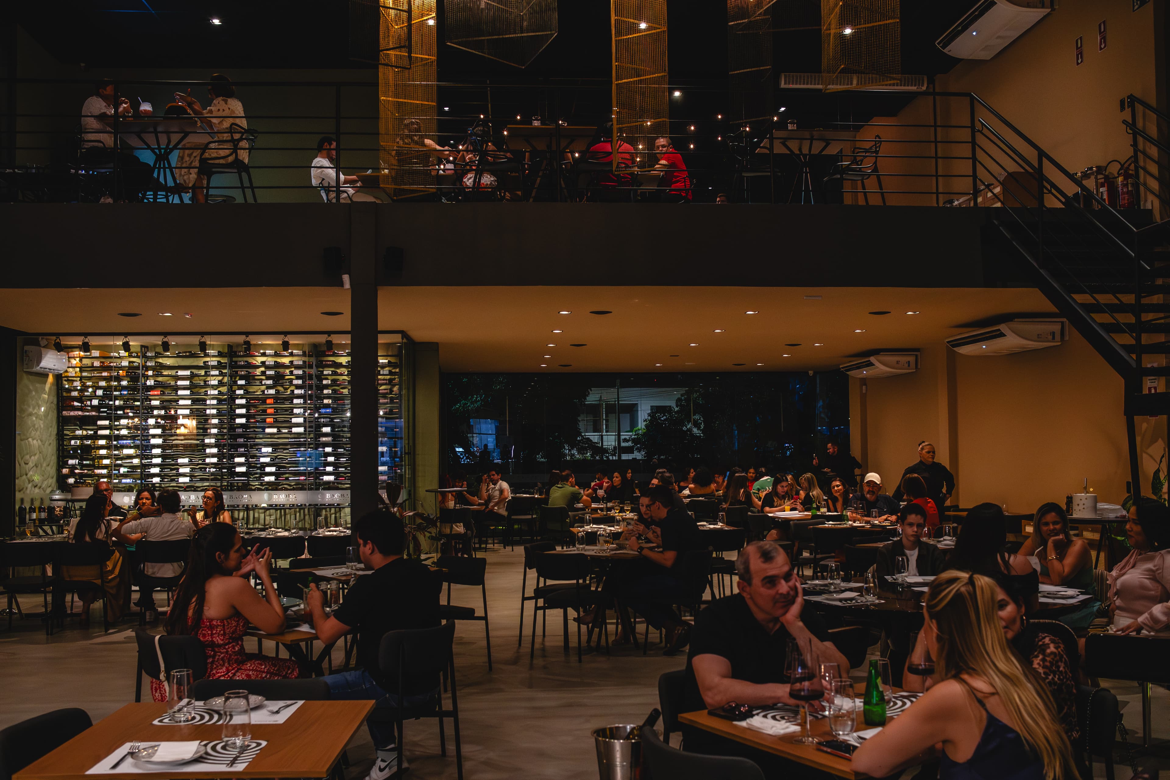 Interior do Baobá Gastrobar
